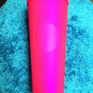 Starbucks hot pink cup
